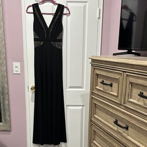 Elegant Black Evening Gown